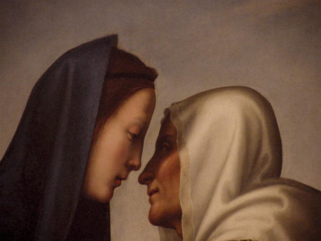 Visitation in Ufizie Museum, Florence, Italy